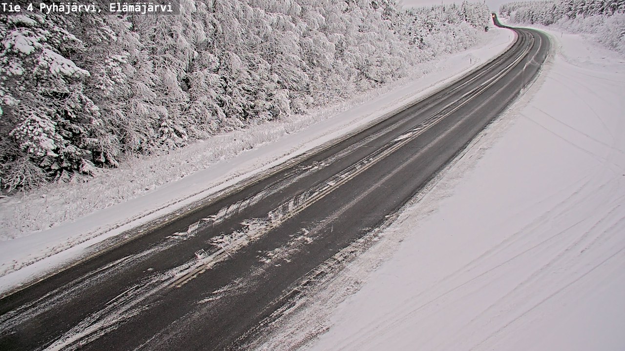 Kelikamerat Kuva Tie 4 Pyhäjärvi, Elämäjärvi, Pyhäjärvi, Pohjois-Pohjanmaa