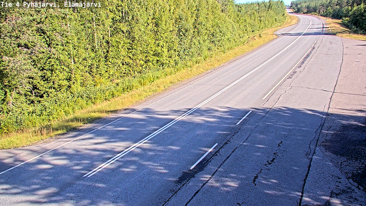 Kelikamerat Kuva Tie 4 Pyhäjärvi, Elämäjärvi, Pyhäjärvi, Pohjois-Pohjanmaa