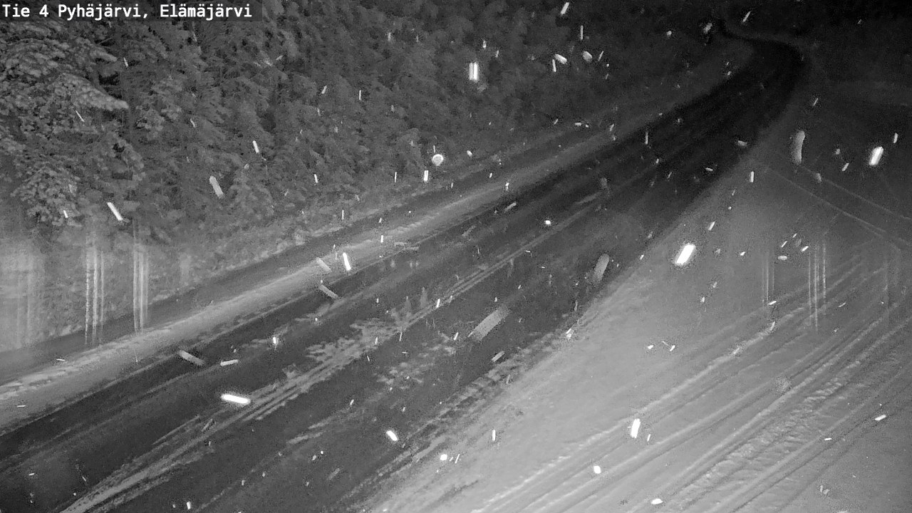 Kelikamerat Kuva Tie 4 Pyhäjärvi, Elämäjärvi, Pyhäjärvi, Pohjois-Pohjanmaa
