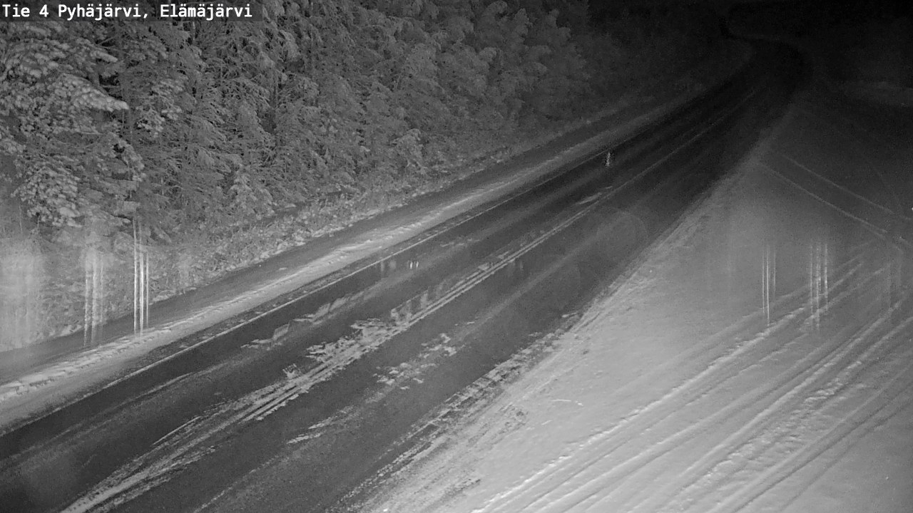 Kelikamerat Kuva Tie 4 Pyhäjärvi, Elämäjärvi, Pyhäjärvi, Pohjois-Pohjanmaa
