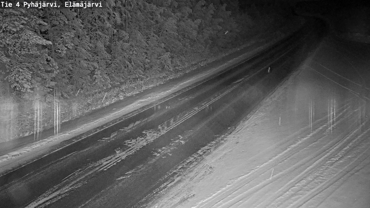Kelikamerat Kuva Tie 4 Pyhäjärvi, Elämäjärvi, Pyhäjärvi, Pohjois-Pohjanmaa