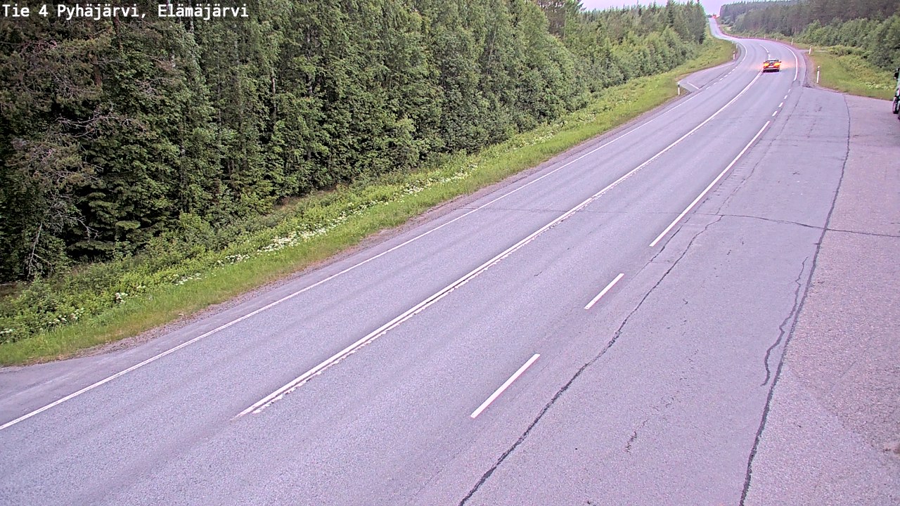 Kelikamerat Kuva Tie 4 Pyhäjärvi, Elämäjärvi, Pyhäjärvi, Pohjois-Pohjanmaa