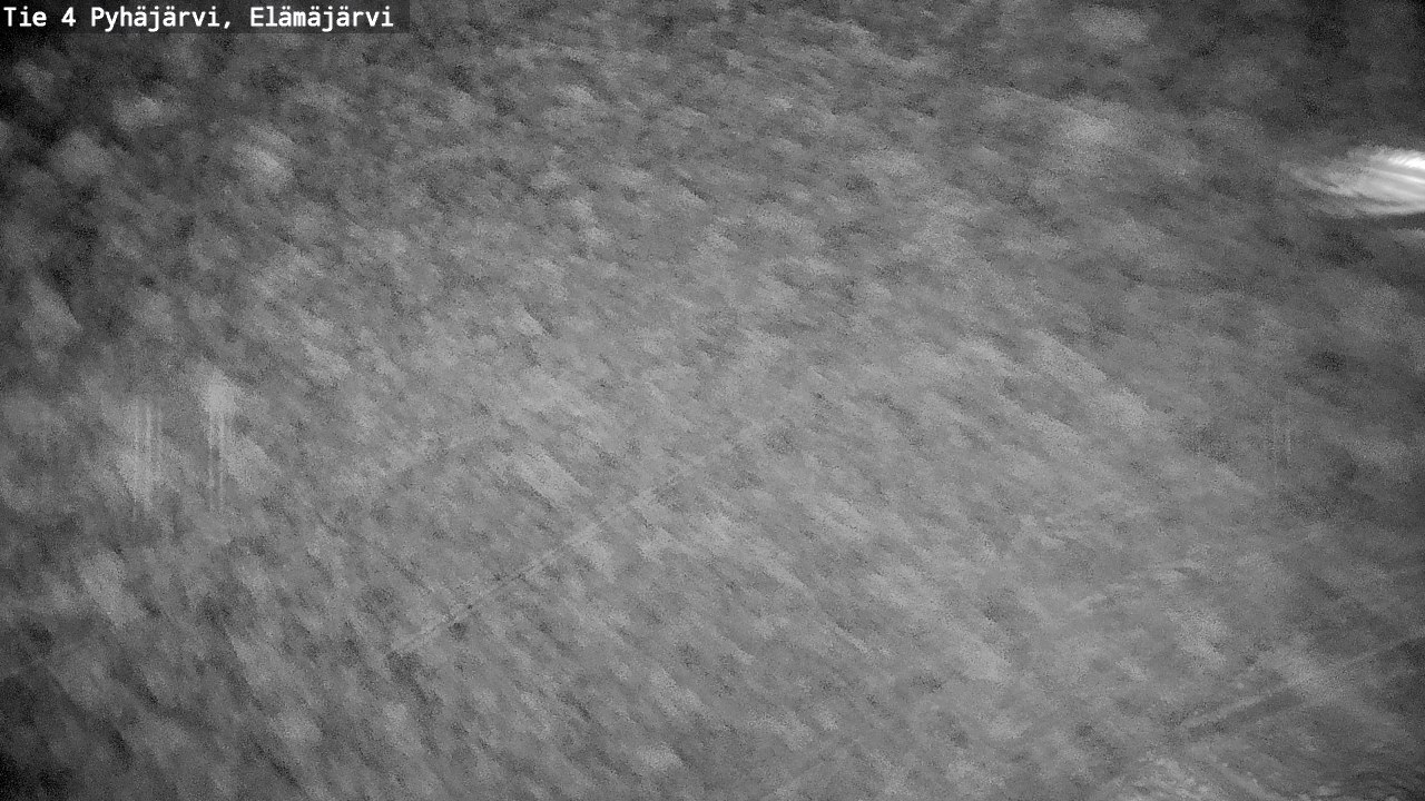 Weather Camera Image Väg 4 Pyhäjärvi, Elämäjärvi, Pyhäjärvi, Pohjois-Pohjanmaa