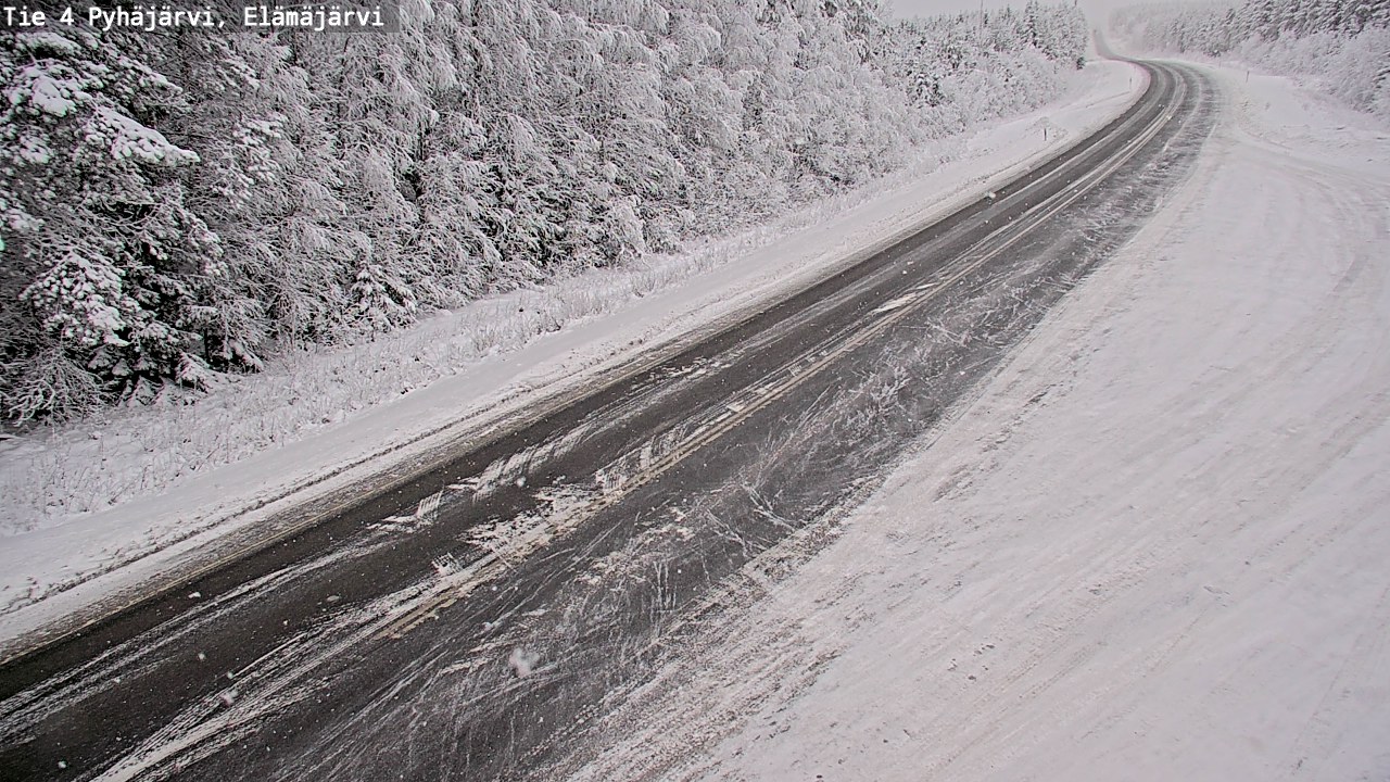 Kelikamerat Kuva Tie 4 Pyhäjärvi, Elämäjärvi, Pyhäjärvi, Pohjois-Pohjanmaa