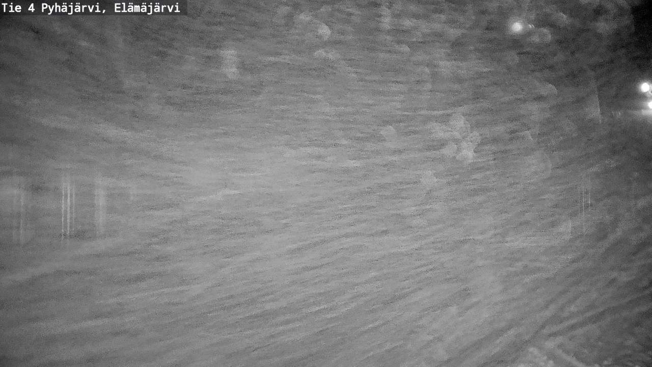 Weather Camera Image Väg 4 Pyhäjärvi, Elämäjärvi, Pyhäjärvi, Pohjois-Pohjanmaa