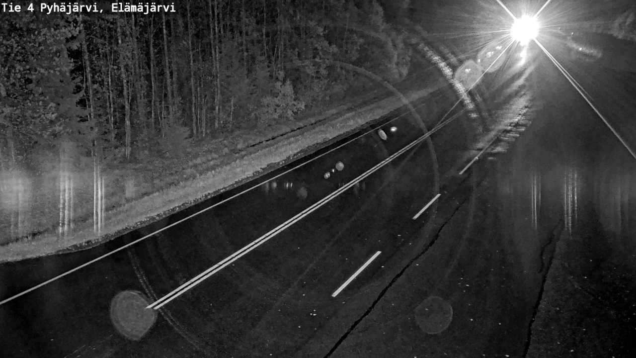 Kelikamerat Kuva Tie 4 Pyhäjärvi, Elämäjärvi, Pyhäjärvi, Pohjois-Pohjanmaa