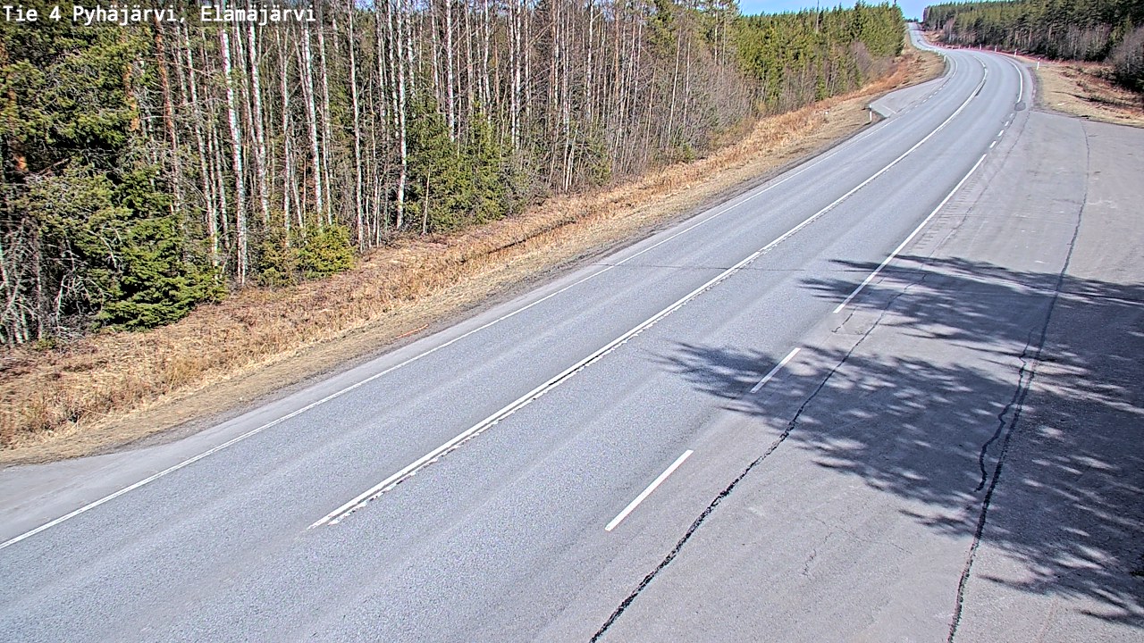 Kelikamerat Kuva Tie 4 Pyhäjärvi, Elämäjärvi, Pyhäjärvi, Pohjois-Pohjanmaa