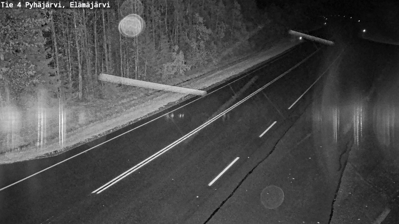 Kelikamerat Kuva Tie 4 Pyhäjärvi, Elämäjärvi, Pyhäjärvi, Pohjois-Pohjanmaa