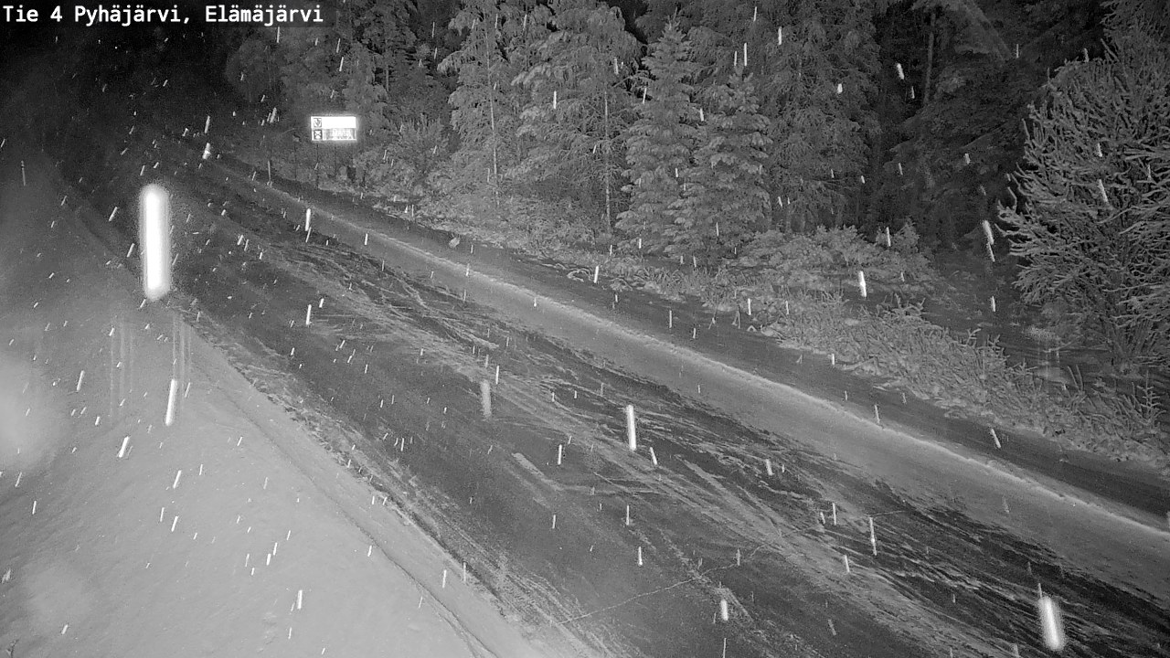 Kelikamerat Kuva Tie 4 Pyhäjärvi, Elämäjärvi, Pyhäjärvi, Pohjois-Pohjanmaa