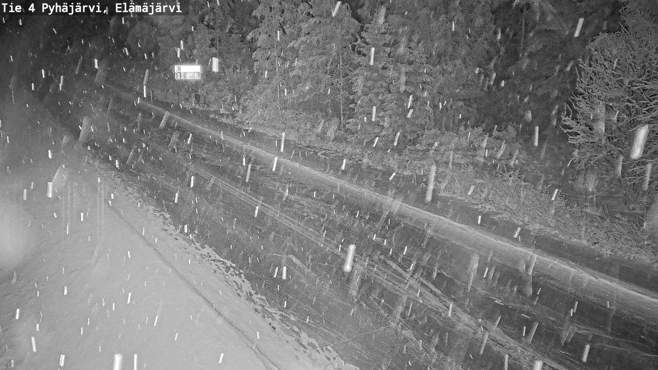 Kelikamerat Kuva Tie 4 Pyhäjärvi, Elämäjärvi, Pyhäjärvi, Pohjois-Pohjanmaa