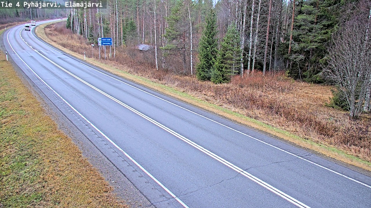 Kelikamerat Kuva Tie 4 Pyhäjärvi, Elämäjärvi, Pyhäjärvi, Pohjois-Pohjanmaa