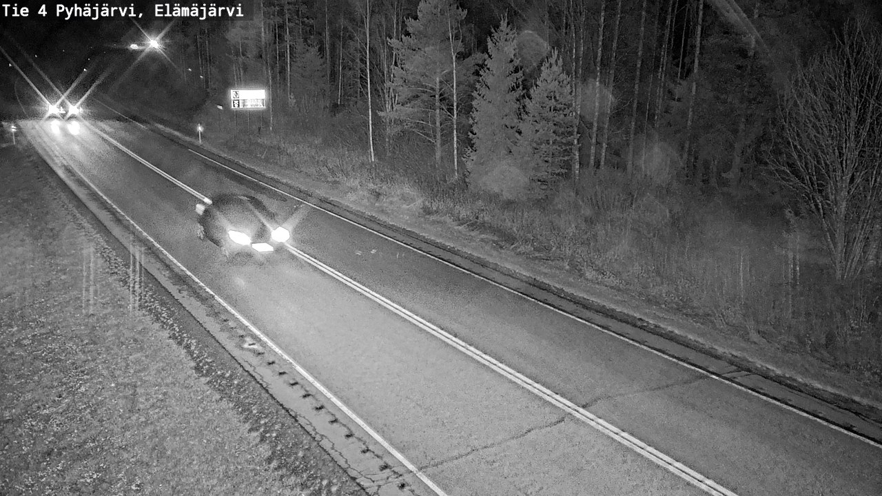 Kelikamerat Kuva Tie 4 Pyhäjärvi, Elämäjärvi, Pyhäjärvi, Pohjois-Pohjanmaa