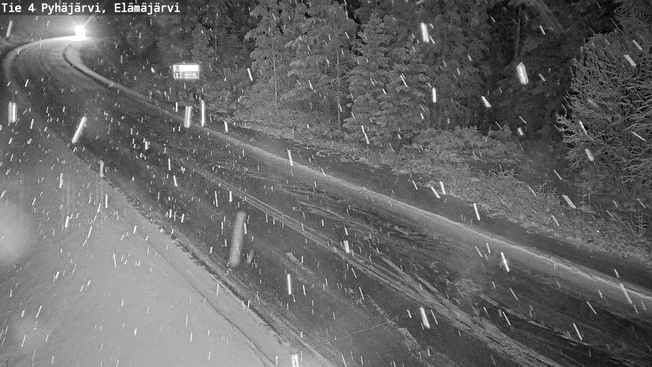 Kelikamerat Kuva Tie 4 Pyhäjärvi, Elämäjärvi, Pyhäjärvi, Pohjois-Pohjanmaa