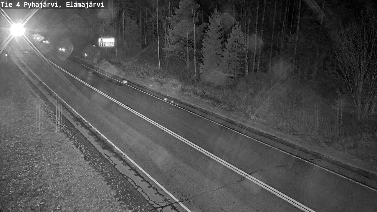 Kelikamerat Kuva Tie 4 Pyhäjärvi, Elämäjärvi, Pyhäjärvi, Pohjois-Pohjanmaa