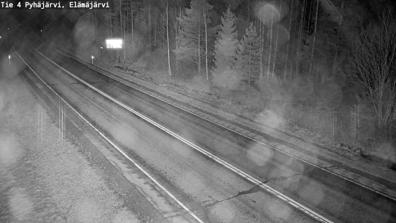 Kelikamerat Kuva Tie 4 Pyhäjärvi, Elämäjärvi, Pyhäjärvi, Pohjois-Pohjanmaa