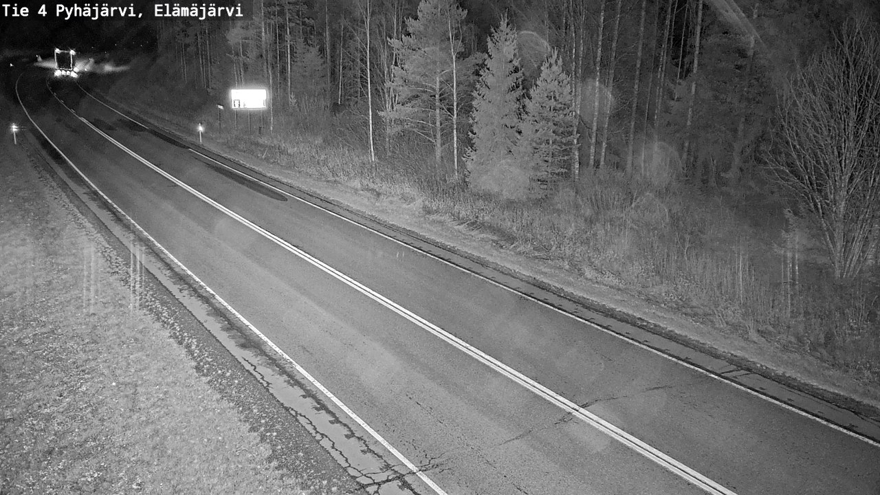 Kelikamerat Kuva Tie 4 Pyhäjärvi, Elämäjärvi, Pyhäjärvi, Pohjois-Pohjanmaa