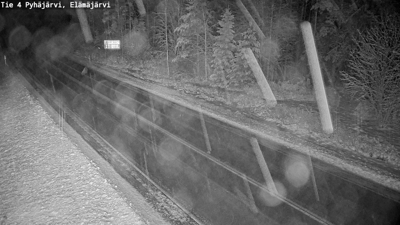 Kelikamerat Kuva Tie 4 Pyhäjärvi, Elämäjärvi, Pyhäjärvi, Pohjois-Pohjanmaa