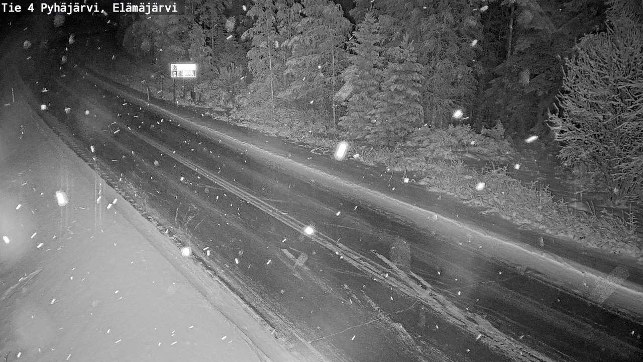 Kelikamerat Kuva Tie 4 Pyhäjärvi, Elämäjärvi, Pyhäjärvi, Pohjois-Pohjanmaa