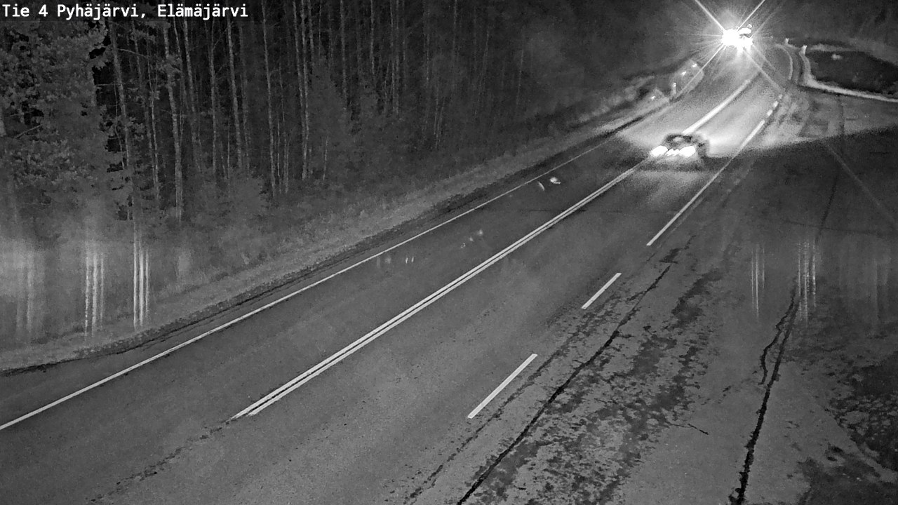 Kelikamerat Kuva Tie 4 Pyhäjärvi, Elämäjärvi, Pyhäjärvi, Pohjois-Pohjanmaa