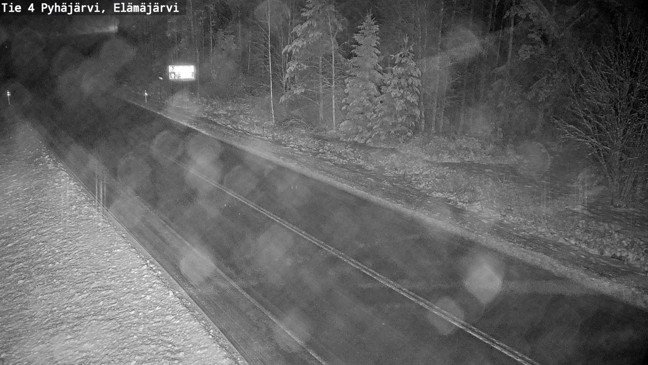 Kelikamerat Kuva Tie 4 Pyhäjärvi, Elämäjärvi, Pyhäjärvi, Pohjois-Pohjanmaa