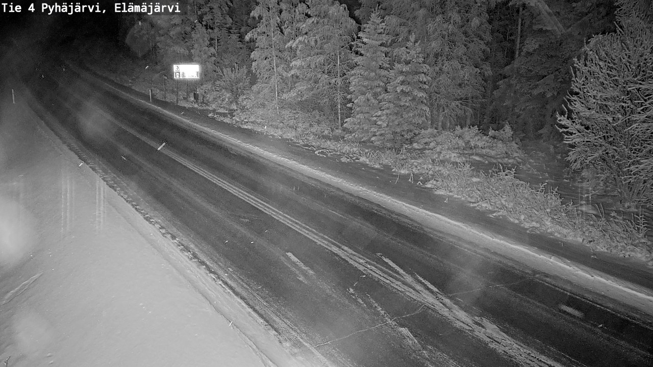 Kelikamerat Kuva Tie 4 Pyhäjärvi, Elämäjärvi, Pyhäjärvi, Pohjois-Pohjanmaa