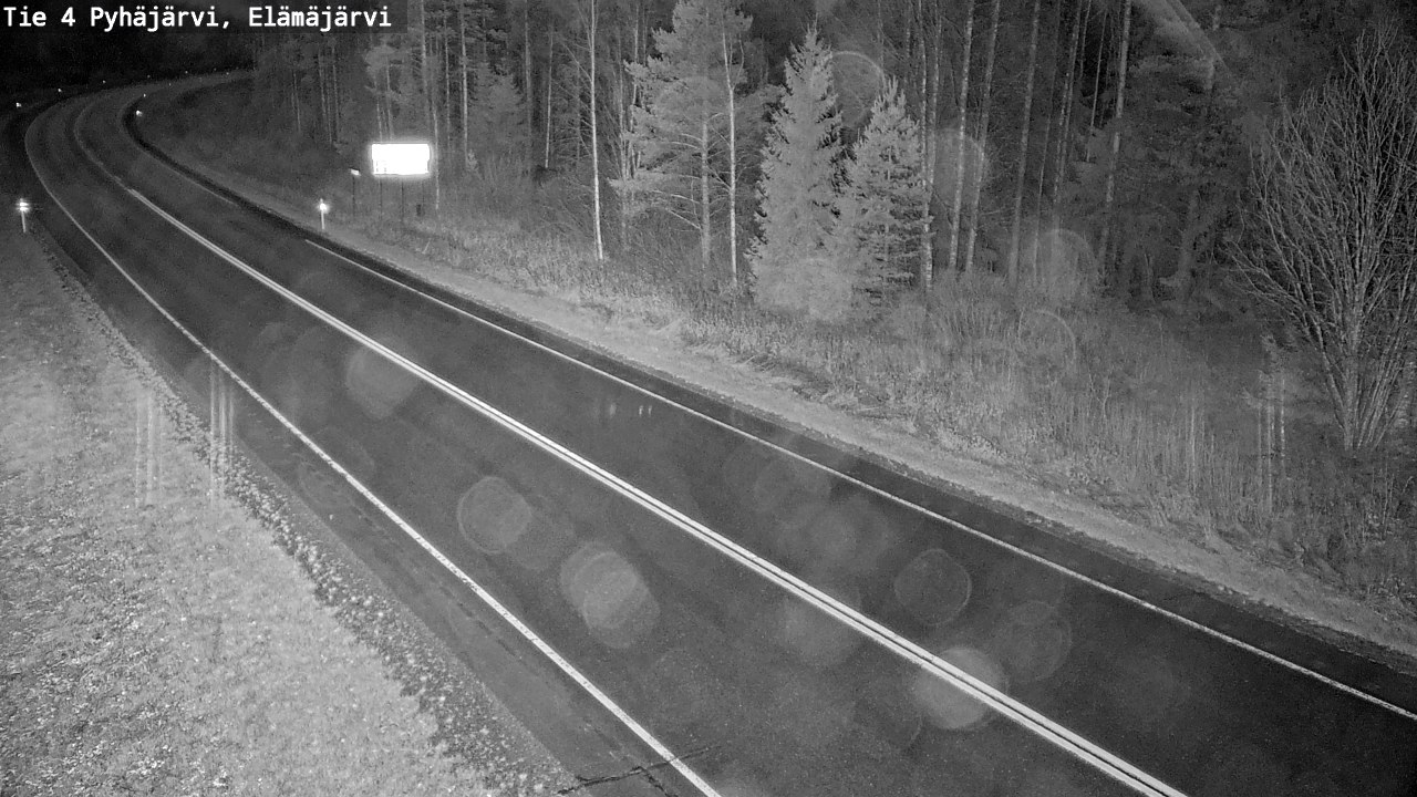 Kelikamerat Kuva Tie 4 Pyhäjärvi, Elämäjärvi, Pyhäjärvi, Pohjois-Pohjanmaa