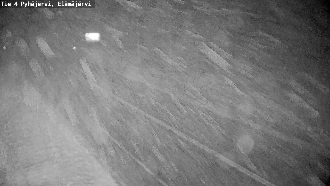 Weather Camera Image Väg 4 Pyhäjärvi, Elämäjärvi, Pyhäjärvi, Pohjois-Pohjanmaa