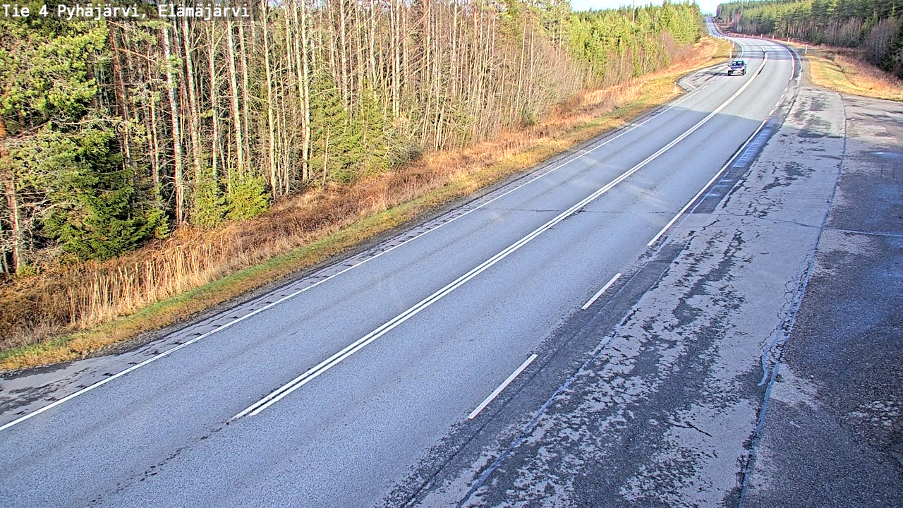 Kelikamerat Kuva Tie 4 Pyhäjärvi, Elämäjärvi, Pyhäjärvi, Pohjois-Pohjanmaa