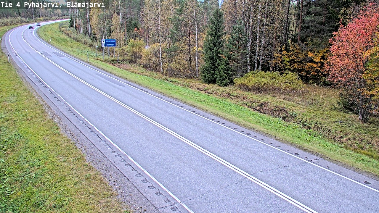 Kelikamerat Kuva Tie 4 Pyhäjärvi, Elämäjärvi, Pyhäjärvi, Pohjois-Pohjanmaa