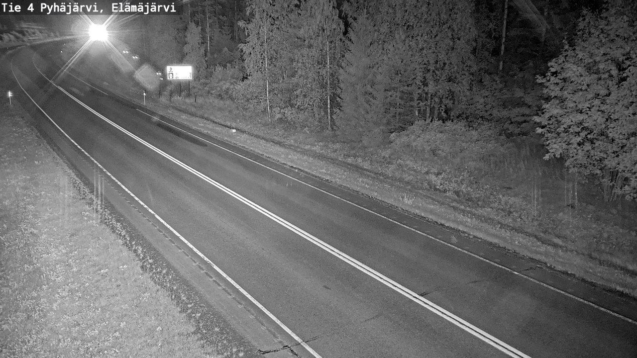 Kelikamerat Kuva Tie 4 Pyhäjärvi, Elämäjärvi, Pyhäjärvi, Pohjois-Pohjanmaa