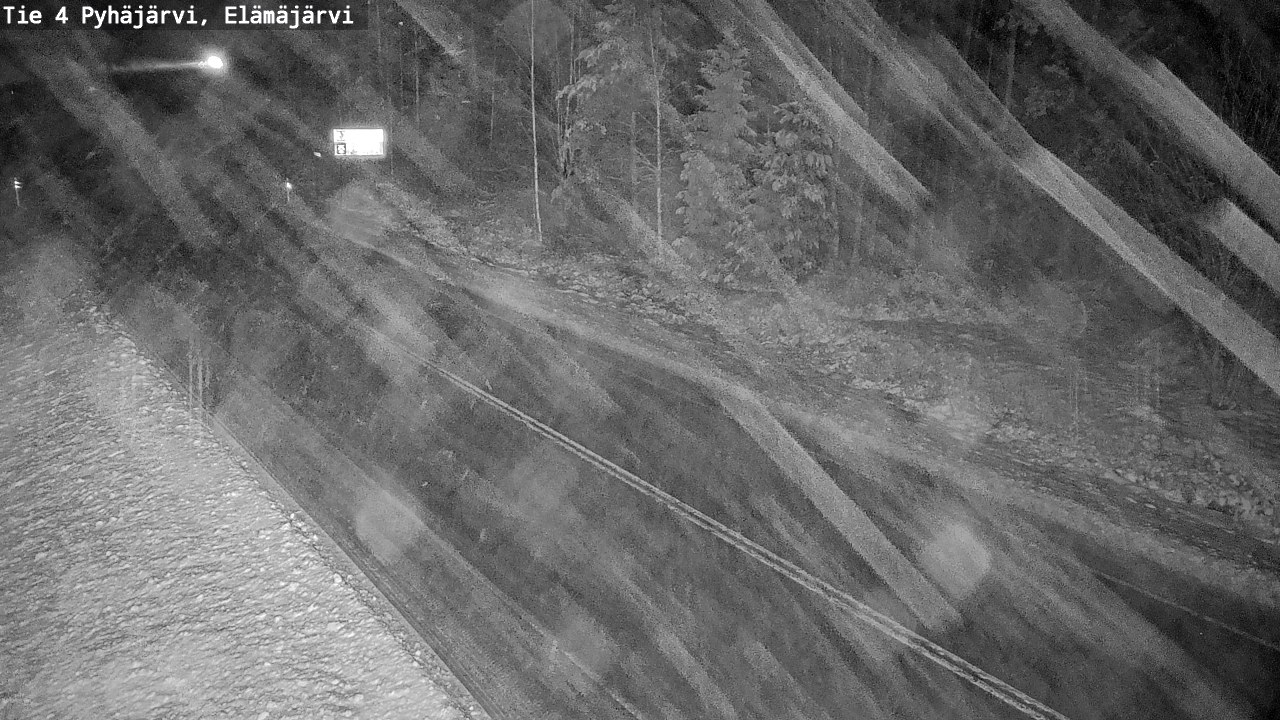 Kelikamerat Kuva Tie 4 Pyhäjärvi, Elämäjärvi, Pyhäjärvi, Pohjois-Pohjanmaa