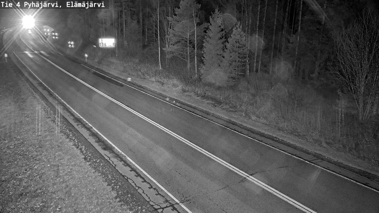 Kelikamerat Kuva Tie 4 Pyhäjärvi, Elämäjärvi, Pyhäjärvi, Pohjois-Pohjanmaa