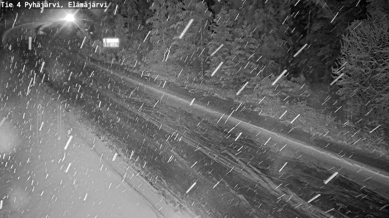 Kelikamerat Kuva Tie 4 Pyhäjärvi, Elämäjärvi, Pyhäjärvi, Pohjois-Pohjanmaa