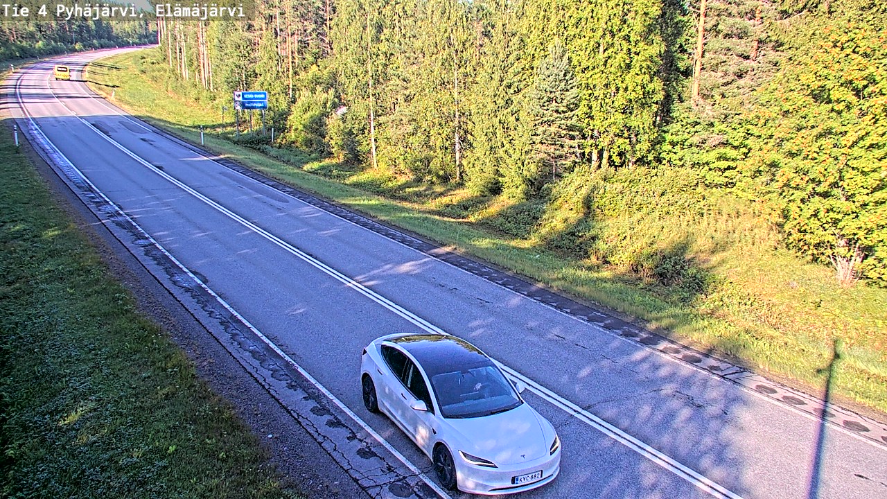 Kelikamerat Kuva Tie 4 Pyhäjärvi, Elämäjärvi, Pyhäjärvi, Pohjois-Pohjanmaa
