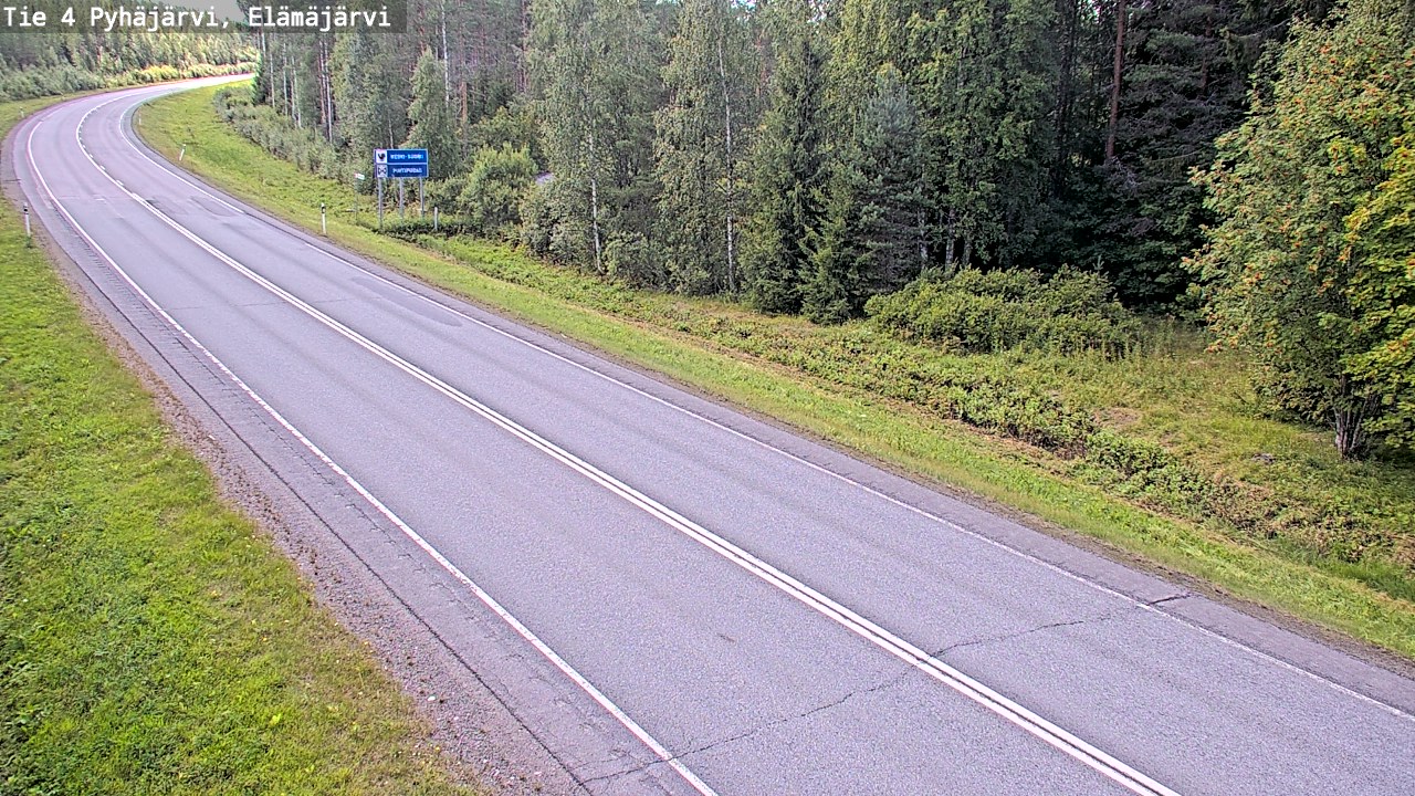 Kelikamerat Kuva Tie 4 Pyhäjärvi, Elämäjärvi, Pyhäjärvi, Pohjois-Pohjanmaa