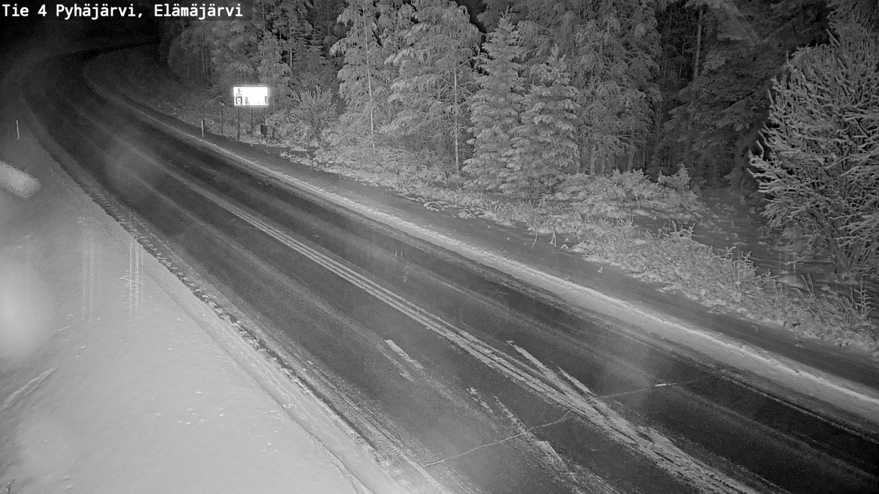 Kelikamerat Kuva Tie 4 Pyhäjärvi, Elämäjärvi, Pyhäjärvi, Pohjois-Pohjanmaa