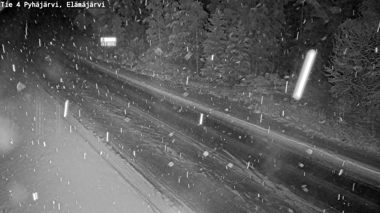 Kelikamerat Kuva Tie 4 Pyhäjärvi, Elämäjärvi, Pyhäjärvi, Pohjois-Pohjanmaa