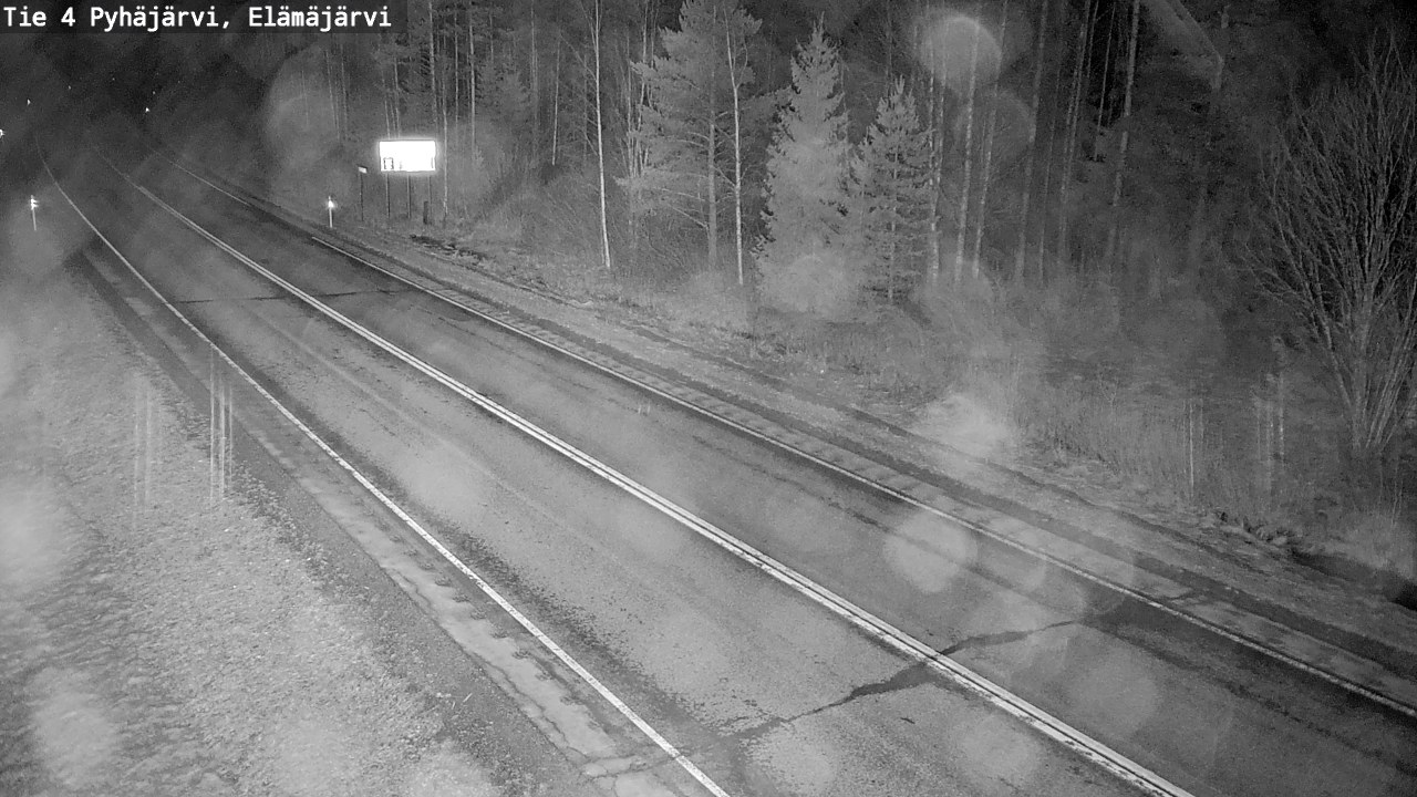 Kelikamerat Kuva Tie 4 Pyhäjärvi, Elämäjärvi, Pyhäjärvi, Pohjois-Pohjanmaa