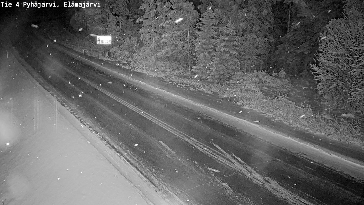 Kelikamerat Kuva Tie 4 Pyhäjärvi, Elämäjärvi, Pyhäjärvi, Pohjois-Pohjanmaa