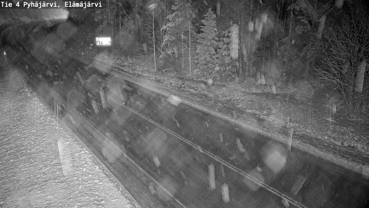 Kelikamerat Kuva Tie 4 Pyhäjärvi, Elämäjärvi, Pyhäjärvi, Pohjois-Pohjanmaa