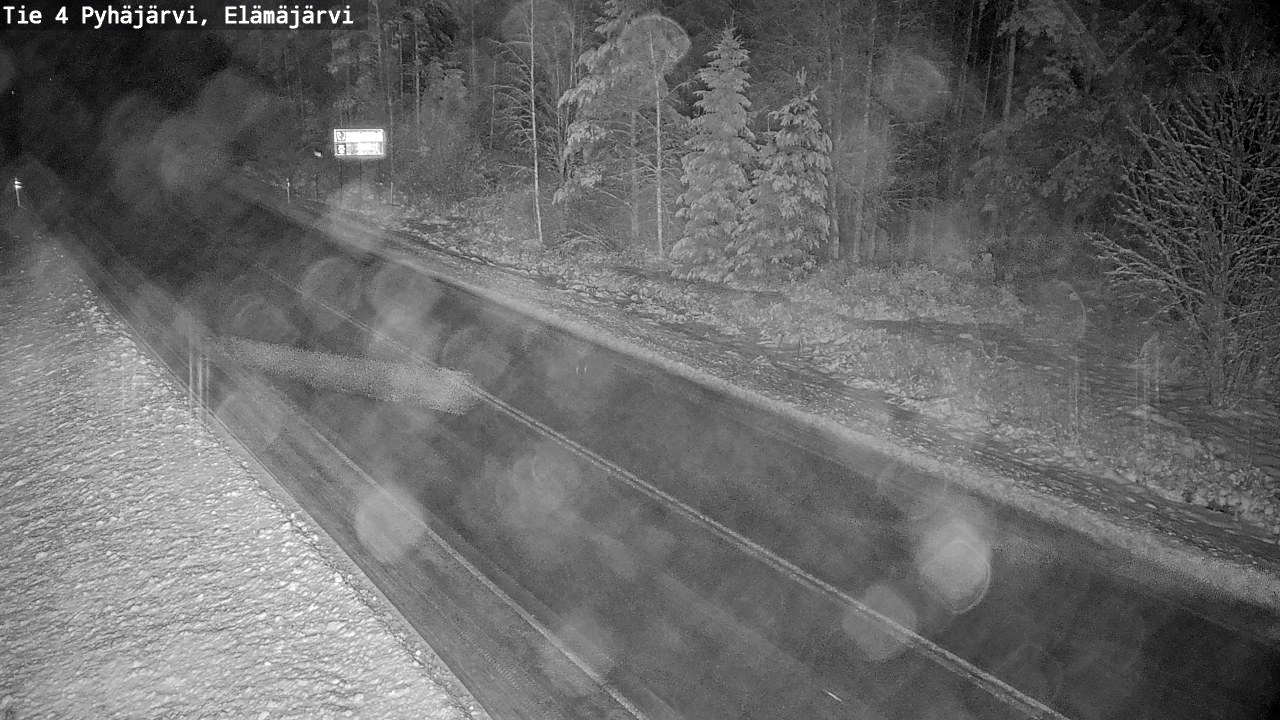 Kelikamerat Kuva Tie 4 Pyhäjärvi, Elämäjärvi, Pyhäjärvi, Pohjois-Pohjanmaa