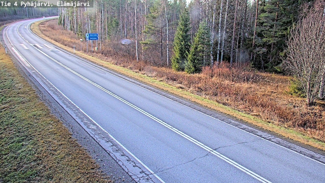 Kelikamerat Kuva Tie 4 Pyhäjärvi, Elämäjärvi, Pyhäjärvi, Pohjois-Pohjanmaa