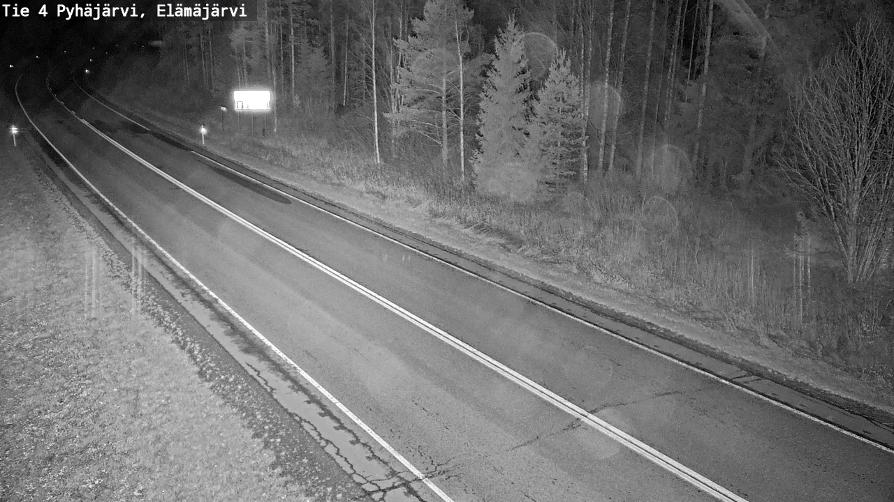 Kelikamerat Kuva Tie 4 Pyhäjärvi, Elämäjärvi, Pyhäjärvi, Pohjois-Pohjanmaa