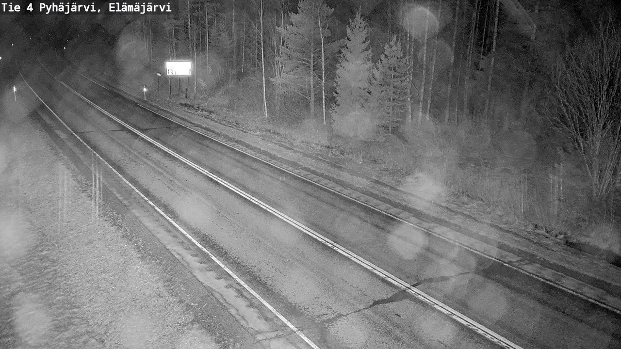 Kelikamerat Kuva Tie 4 Pyhäjärvi, Elämäjärvi, Pyhäjärvi, Pohjois-Pohjanmaa