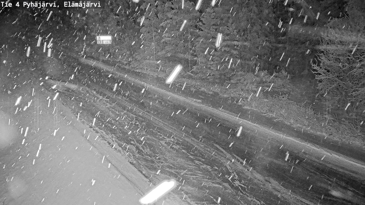 Kelikamerat Kuva Tie 4 Pyhäjärvi, Elämäjärvi, Pyhäjärvi, Pohjois-Pohjanmaa