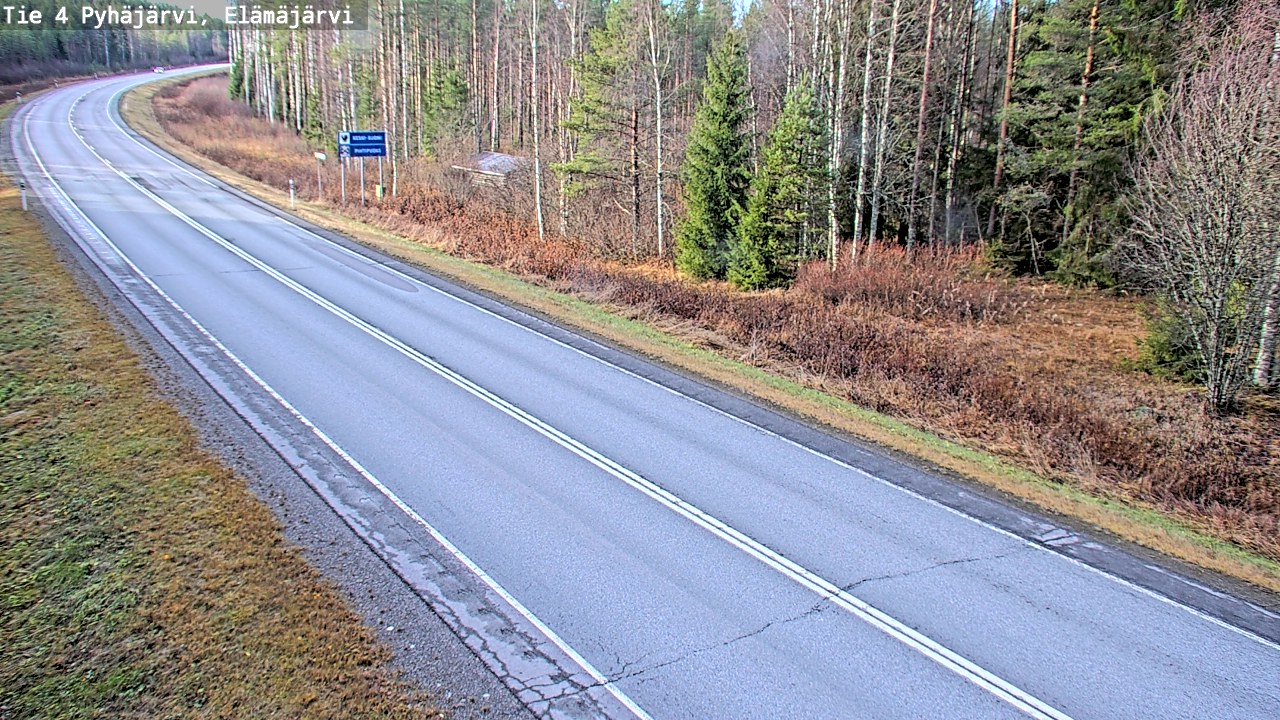 Kelikamerat Kuva Tie 4 Pyhäjärvi, Elämäjärvi, Pyhäjärvi, Pohjois-Pohjanmaa