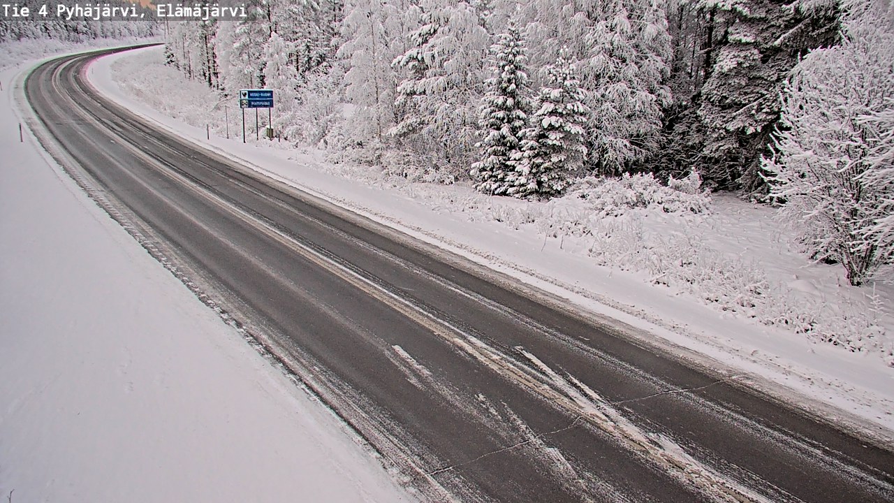 Kelikamerat Kuva Tie 4 Pyhäjärvi, Elämäjärvi, Pyhäjärvi, Pohjois-Pohjanmaa
