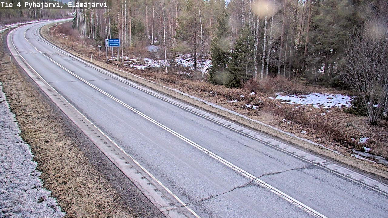 Kelikamerat Kuva Tie 4 Pyhäjärvi, Elämäjärvi, Pyhäjärvi, Pohjois-Pohjanmaa