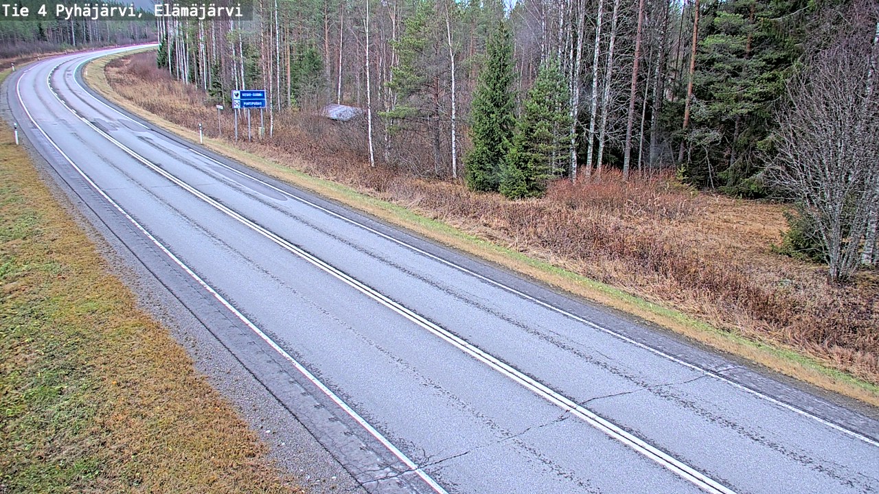 Kelikamerat Kuva Tie 4 Pyhäjärvi, Elämäjärvi, Pyhäjärvi, Pohjois-Pohjanmaa