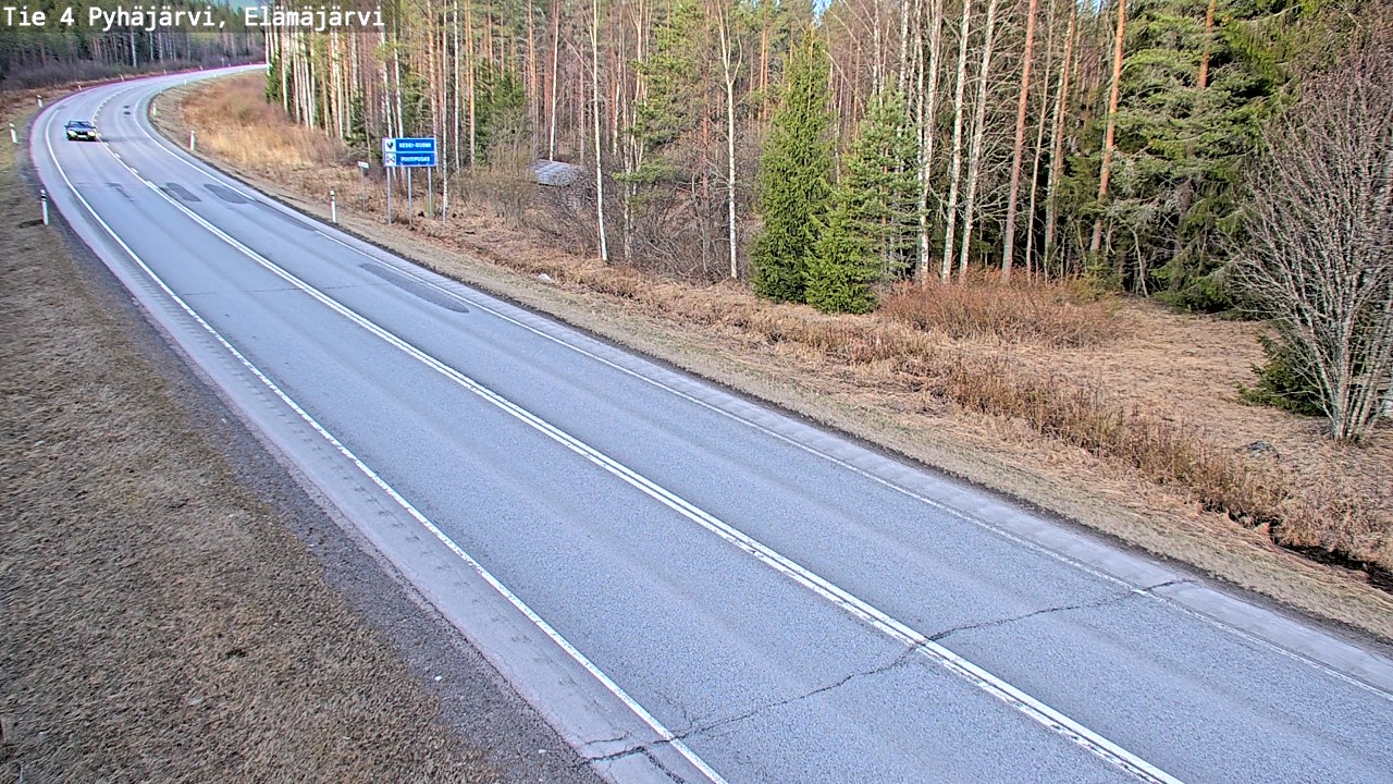 Kelikamerat Kuva Tie 4 Pyhäjärvi, Elämäjärvi, Pyhäjärvi, Pohjois-Pohjanmaa